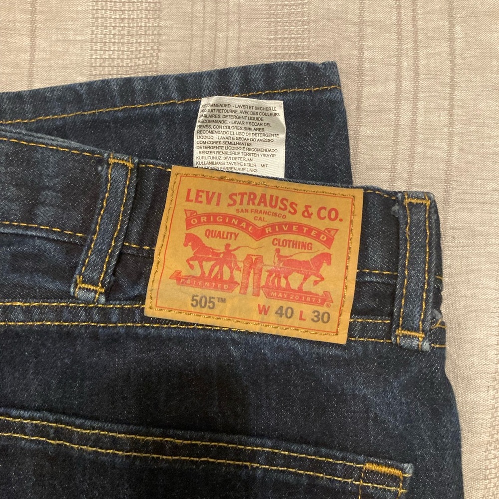 Mens Levi’s 505 jeans